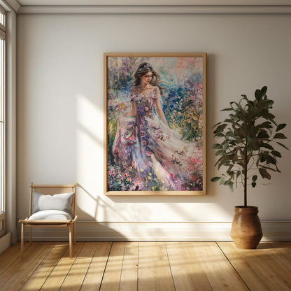 Whispers of Spring's Embrace | Premium Wooden Framed Poster