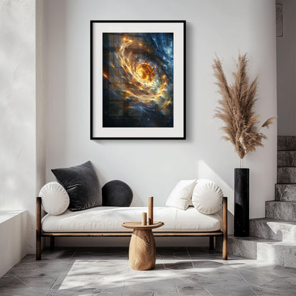 Celestial Serenity | Wooden Framed Poster