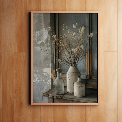 Rustic Harmony | Wooden Framed Poster