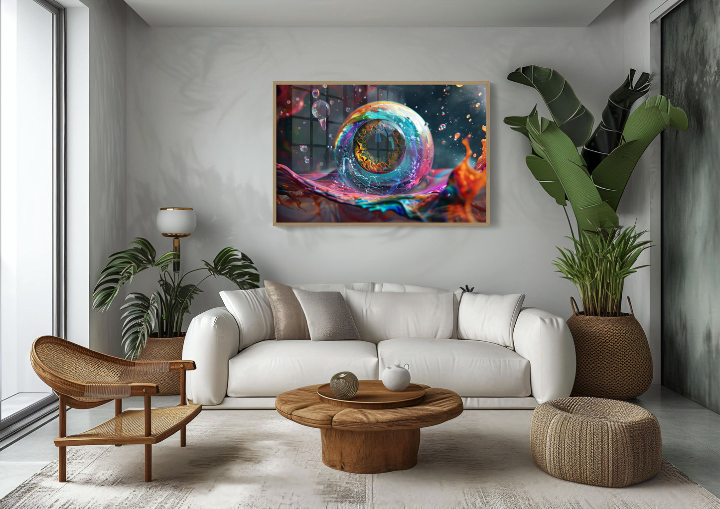 Essence of Enigma | Wooden Framed Poster