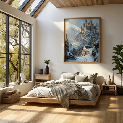 Winterlands of Wonder | Wooden Framed Poster