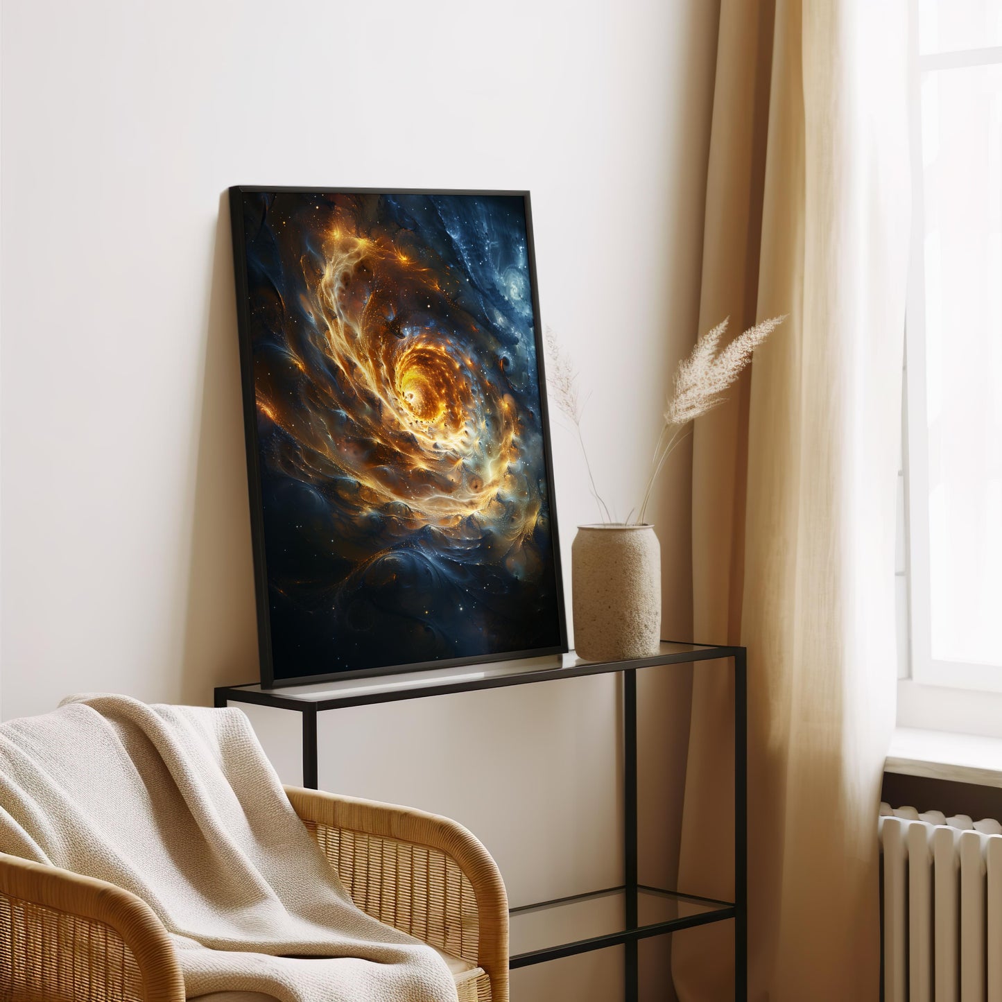 Celestial Serenity | Metal Framed Poster