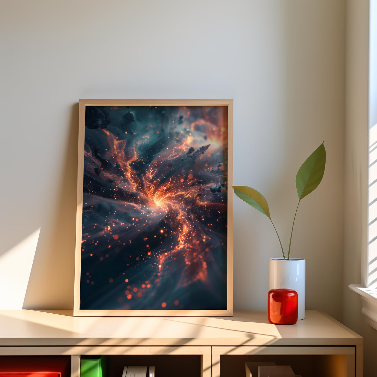 Birth of a New World | Brushed Aluminum Print