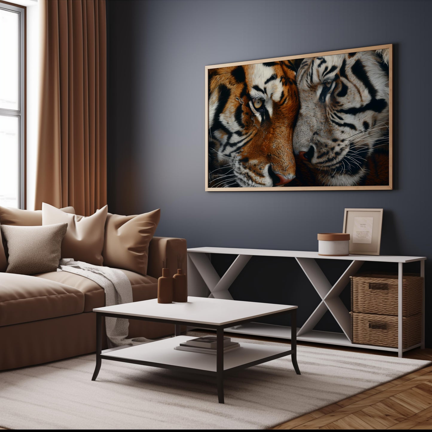 Whispers of the Wild | Brushed Aluminum Print