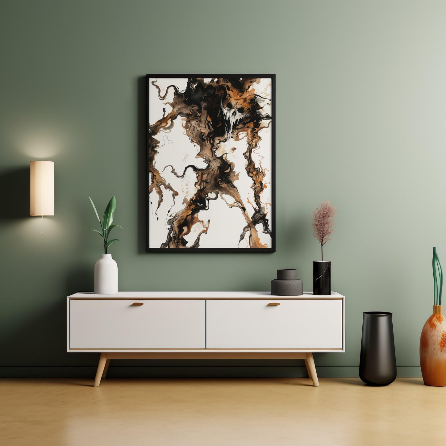 Abyssal Whisper 2 | Wooden Framed Poster