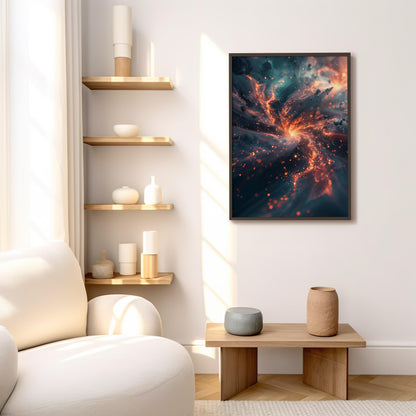 Birth of a New World | Brushed Aluminum Print