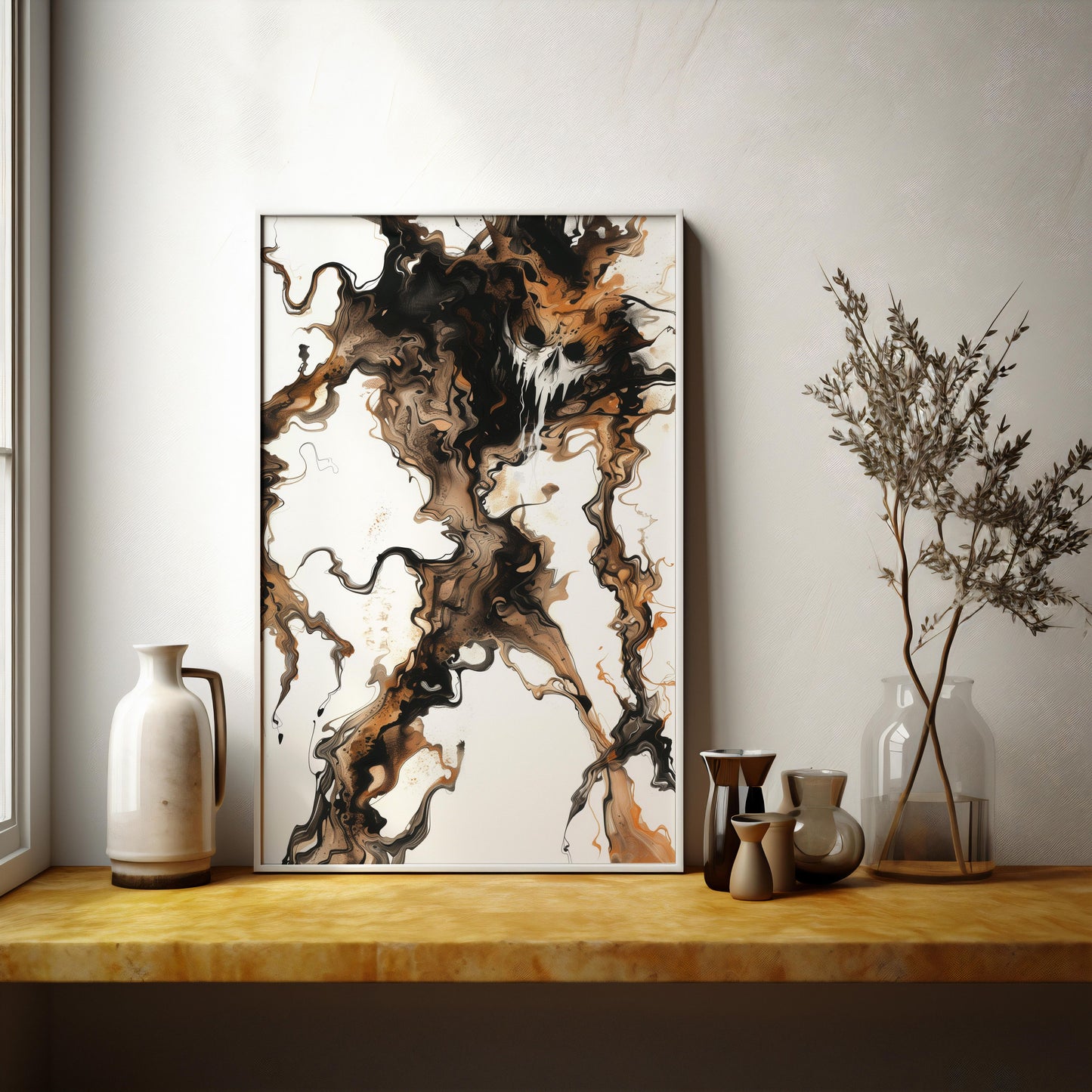 Abyssal Whisper 2 | Premium Wooden Framed Poster