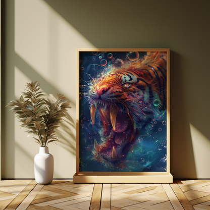 Mystic Soar | Wooden Framed Poster