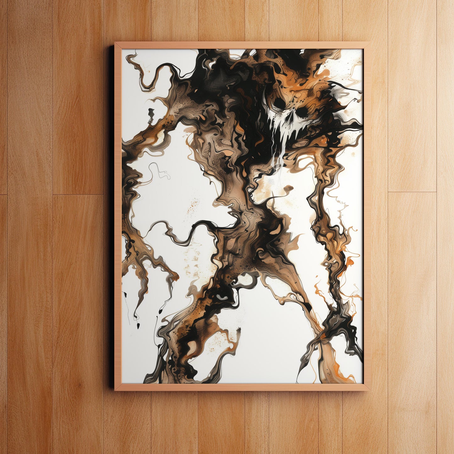 Abyssal Whisper 2 | Wooden Framed Poster