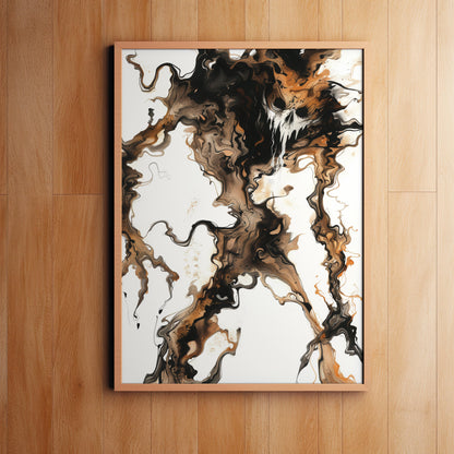 Abyssal Whisper 2 | Premium Wooden Framed Poster