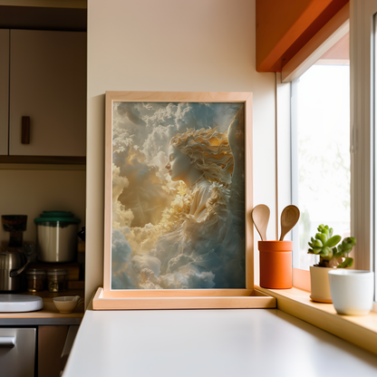 The Celestial Contemplation | Canvas