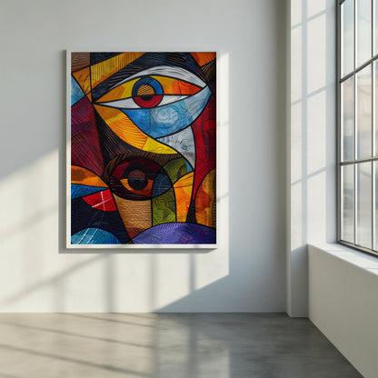 Geometric Gaze | Acrylic Print