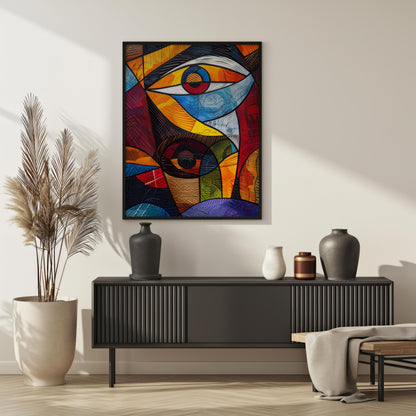 Geometric Gaze | Acrylic Print