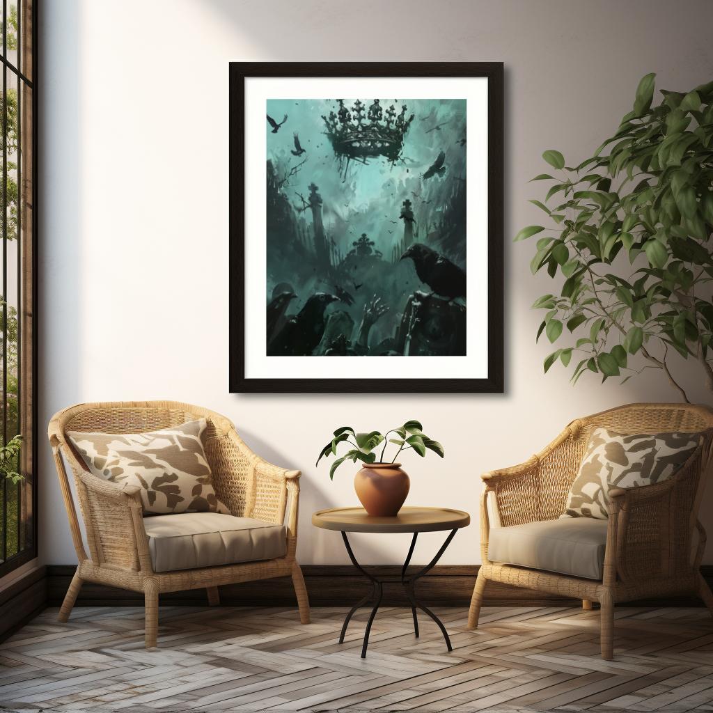 Echoes of the Fallen Crown | Canvas