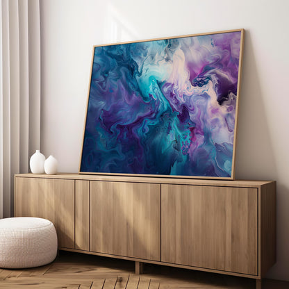 Nebulous Rhapsody | Premium Wooden Framed Poster