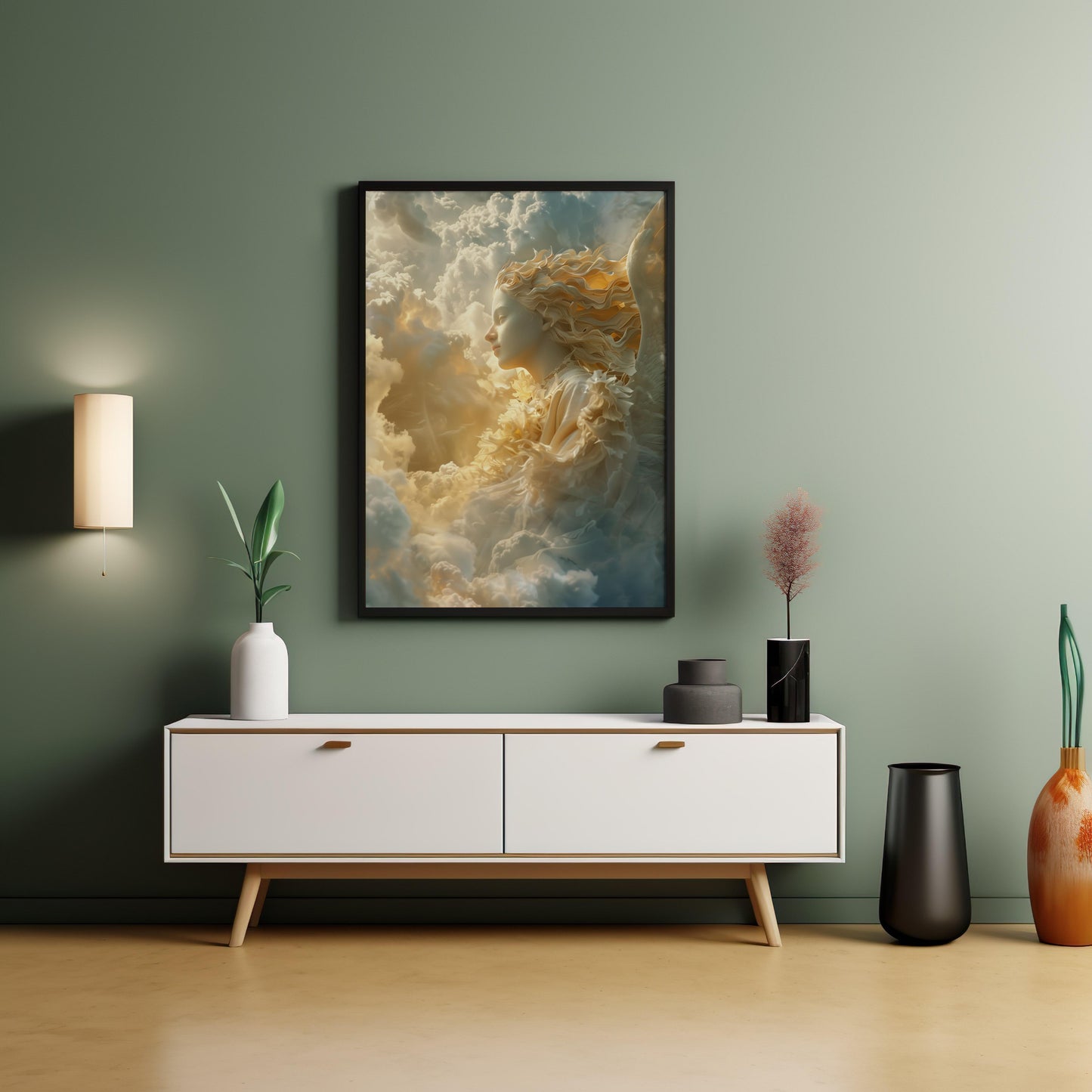 Celestial Serenity 2 | Premium Wooden Framed Poster