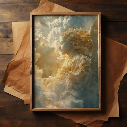 Celestial Serenity 2 | Metal Framed Poster