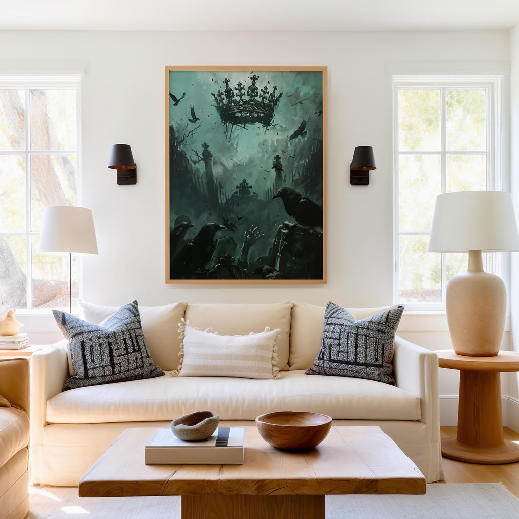 Echoes of the Fallen Crown | Acrylic Print