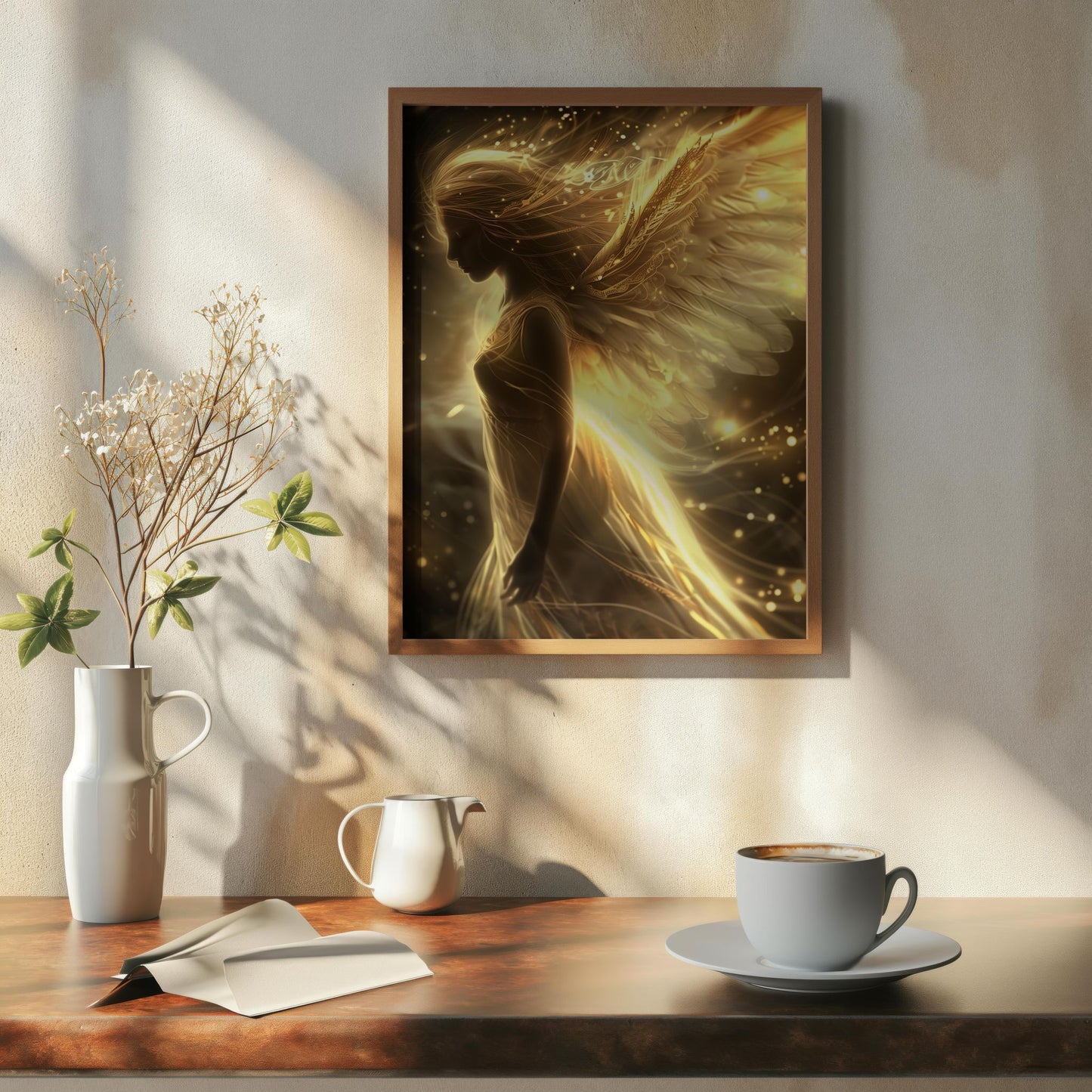 Luminous Reverie | Brushed Aluminum Print