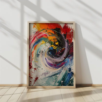 Vortex of Creativity | Wooden Framed Poster