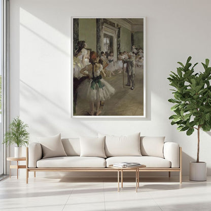 The Ballet Class | Brushed Aluminum Print