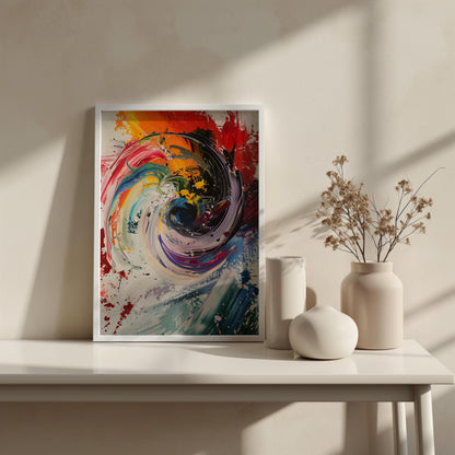 Vortex of Creativity | Premium Wooden Framed Poster