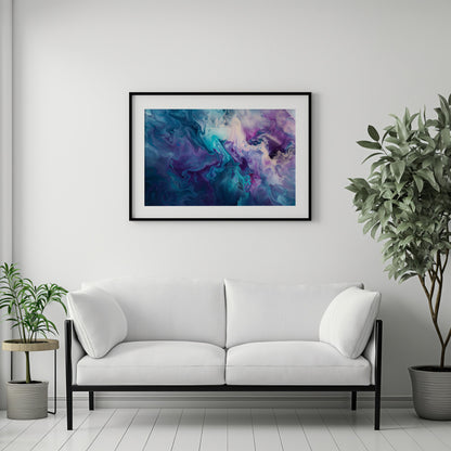 Nebulous Rhapsody | Premium Wooden Framed Poster