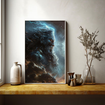 Thunderous Command | Brushed Aluminum Print