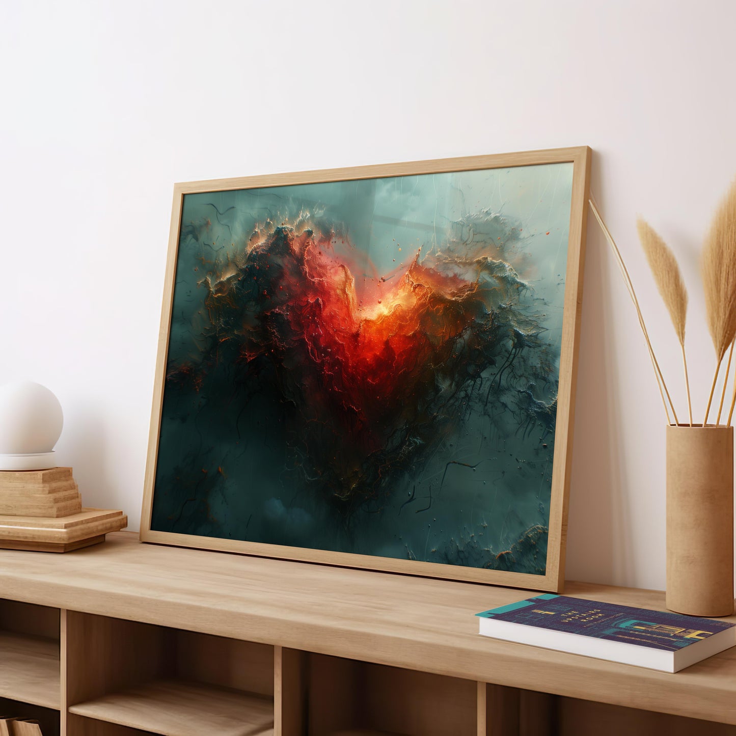 Heart of the Abyss | Wooden Framed Poster