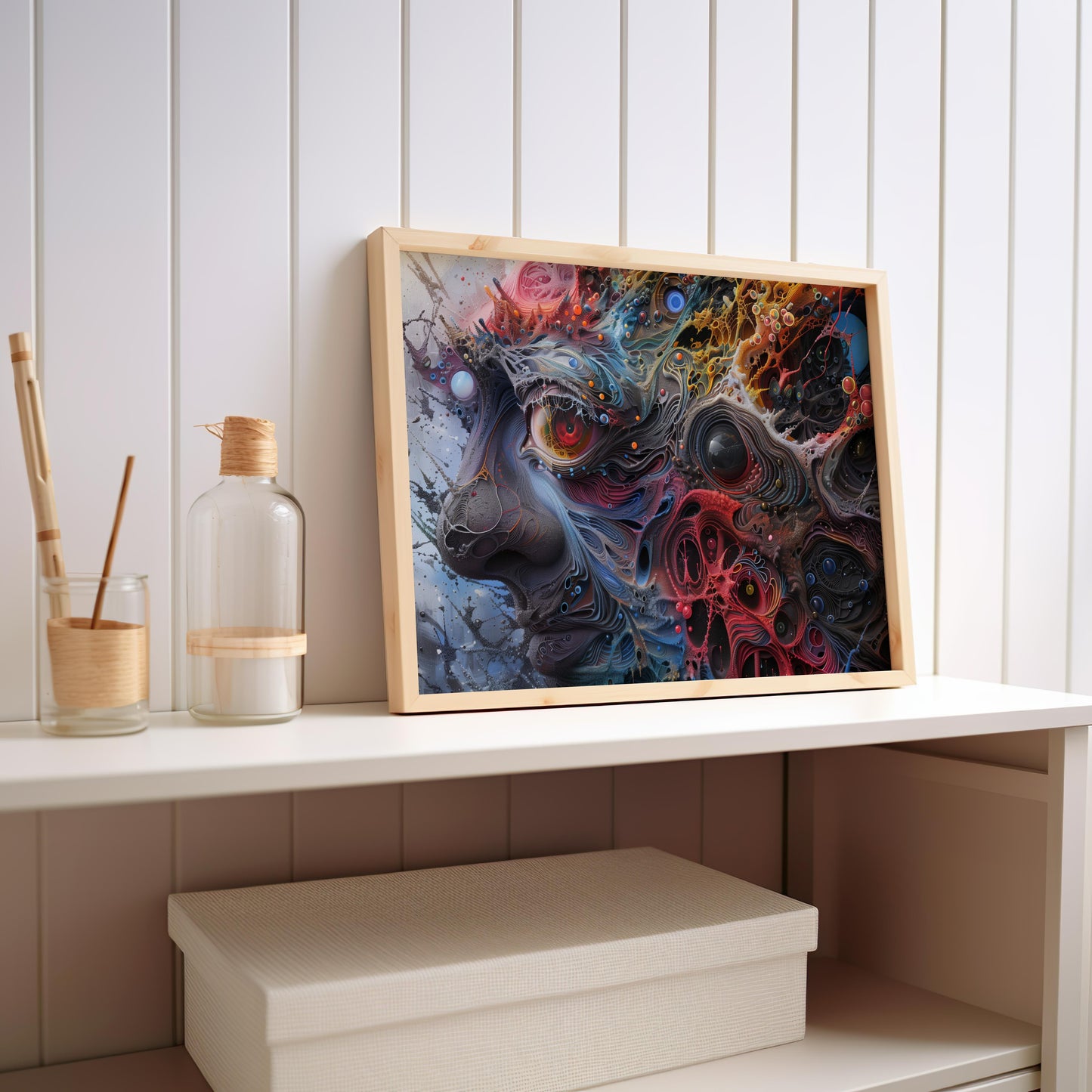 Ethereal Visionary | Wooden Framed Poster