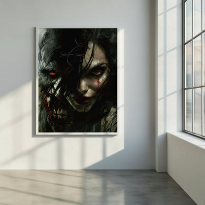 Dualities of Darkness | Metal Framed Poster