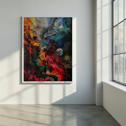 Chromatic Visions | Brushed Aluminum Print