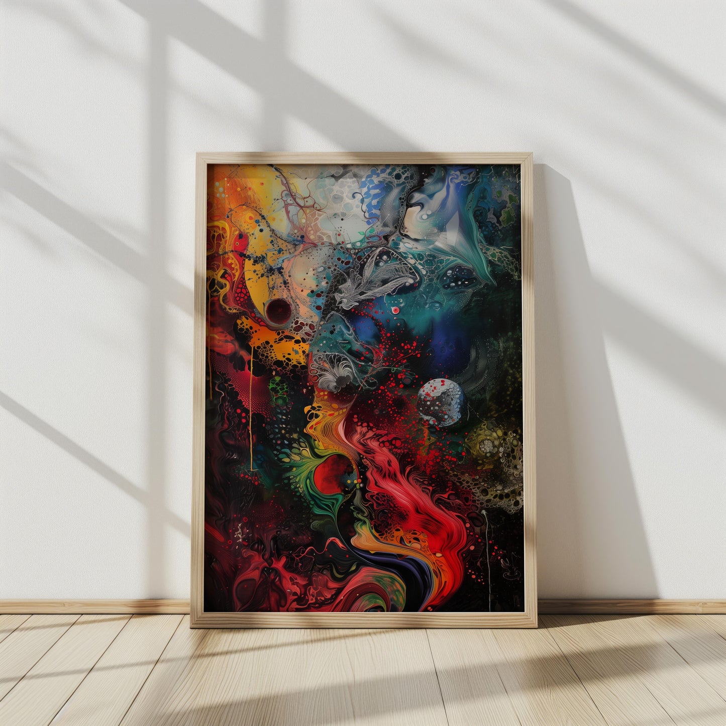 Chromatic Visions | Brushed Aluminum Print