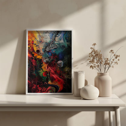 Chromatic Visions | Brushed Aluminum Print