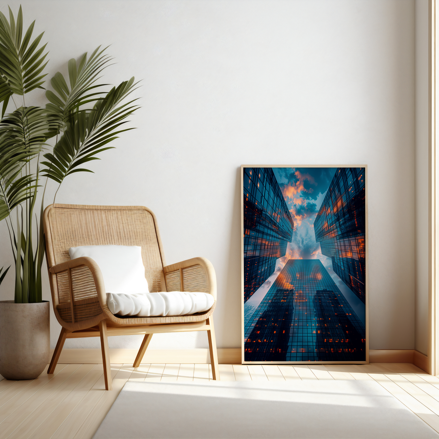 Dance of the Dusk Skies | Wooden Framed Poster