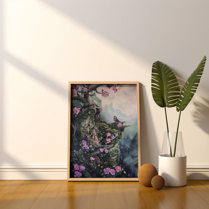 Verdant Sonata | Wooden Framed Poster