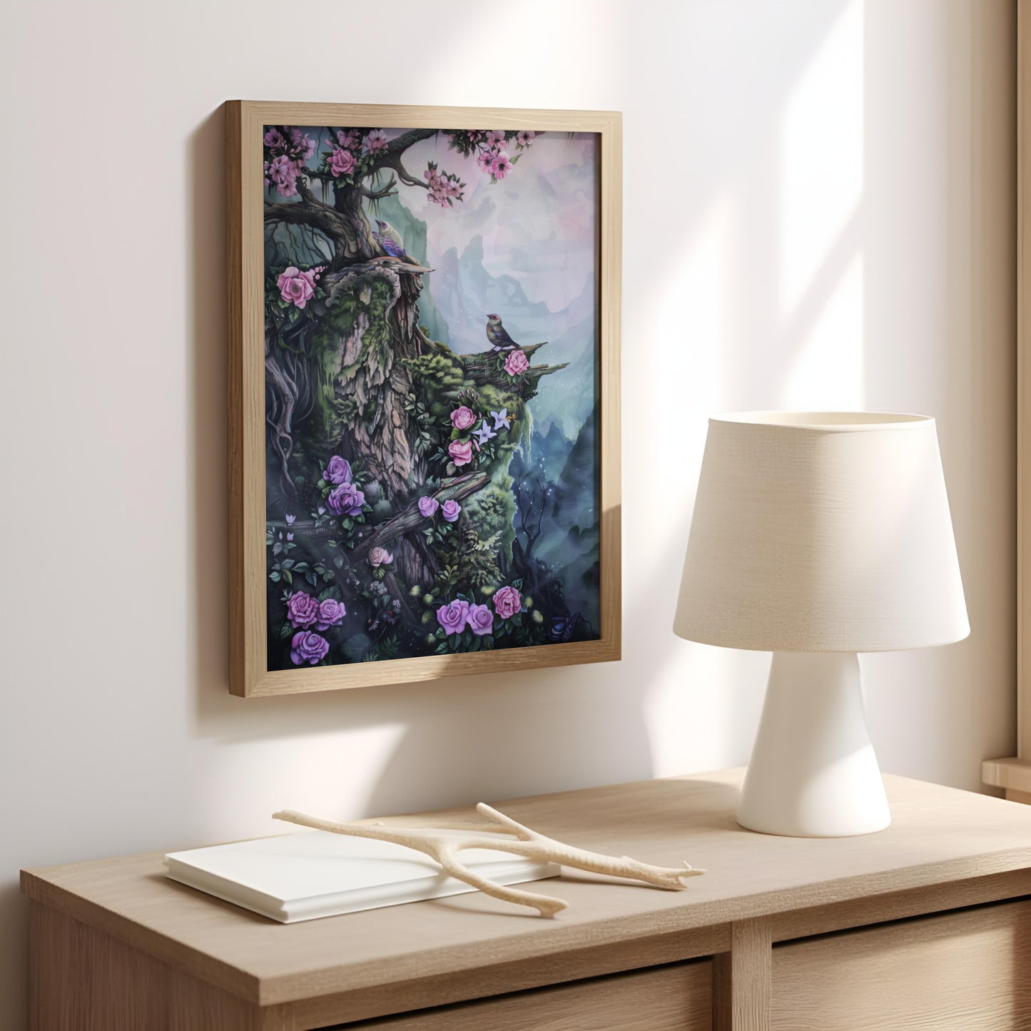 Verdant Sonata | Wooden Framed Poster