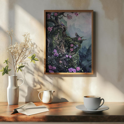 Verdant Sonata | Premium Wooden Framed Poster