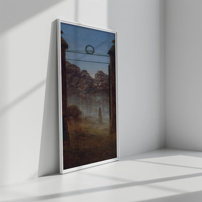 The Cemetery | Premium Wooden Framed Poster