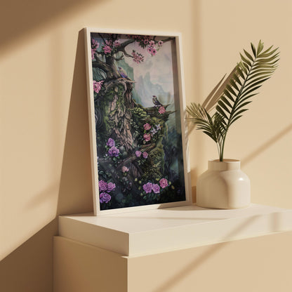 Verdant Sonata | Wooden Framed Poster