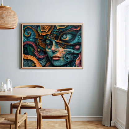 Mechanical Muse | Premium Wooden Framed Poster