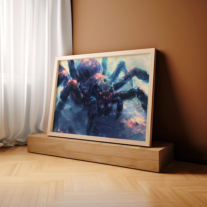 Celestial Sentinel | Wooden Framed Poster