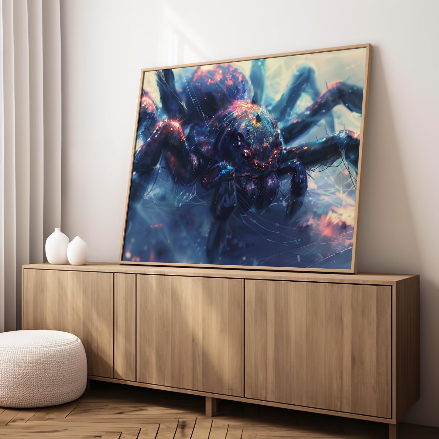 Celestial Sentinel | Wooden Framed Poster