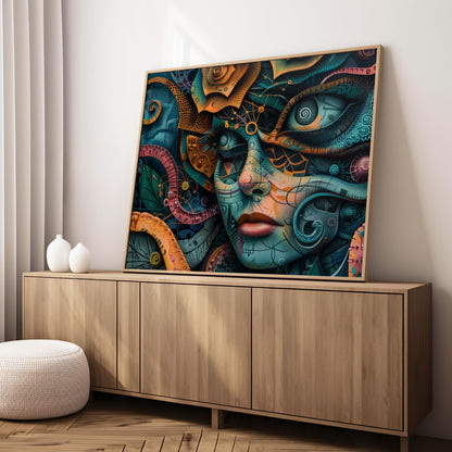 Mechanical Muse | Premium Wooden Framed Poster