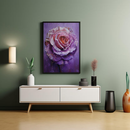 Dew-kissed Elegance | Acrylic Print