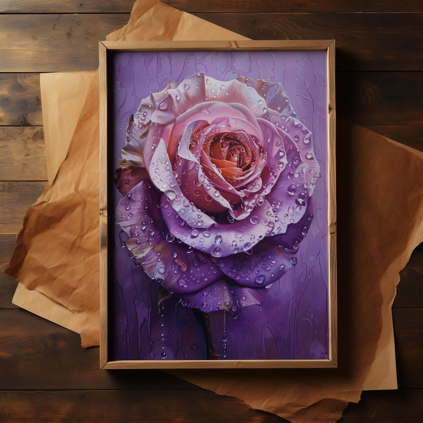 Dew-kissed Elegance | Acrylic Print