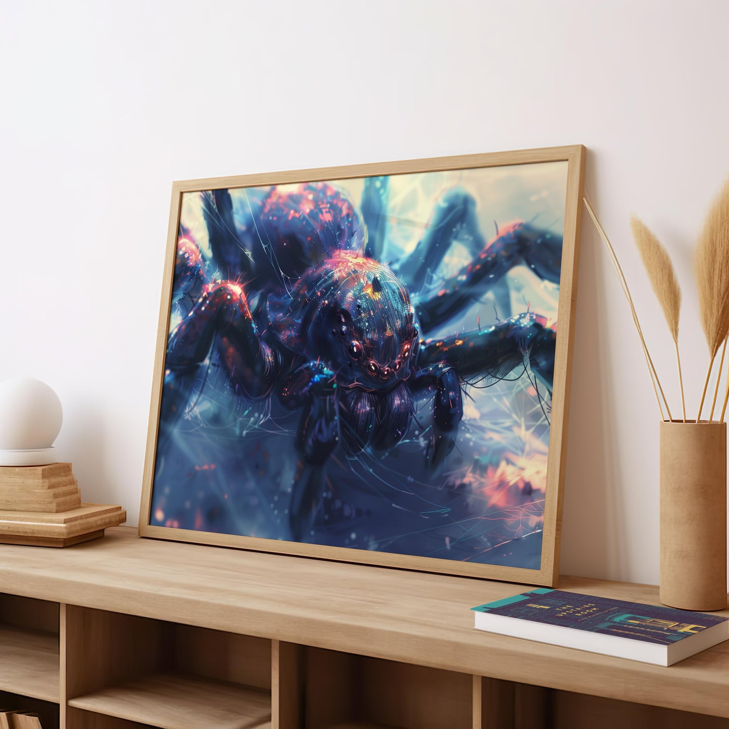 Celestial Sentinel | Metal Framed Poster