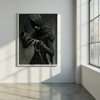 Enigma of the Veiled | Brushed Aluminum Print