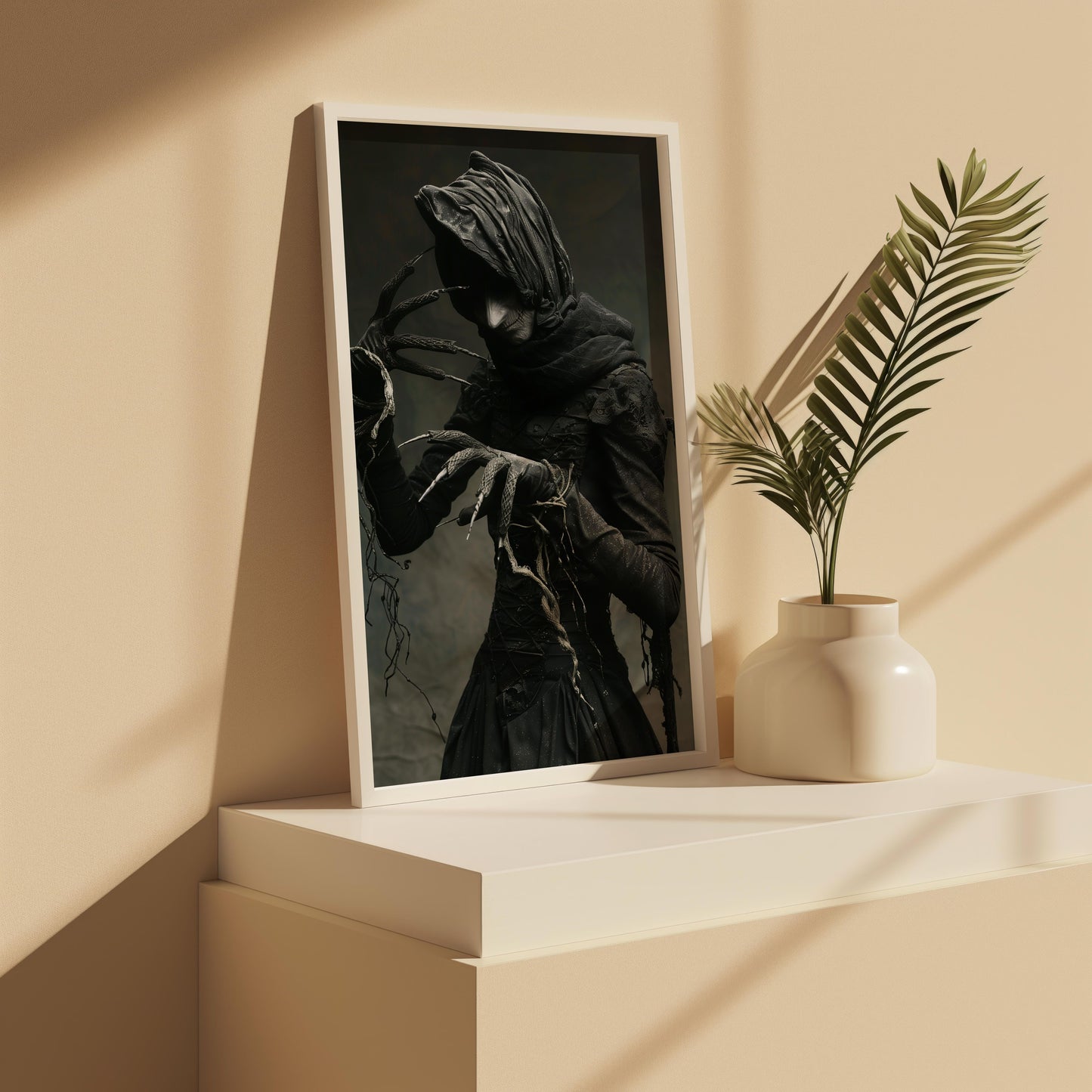 Enigma of the Veiled | Metal Framed Poster