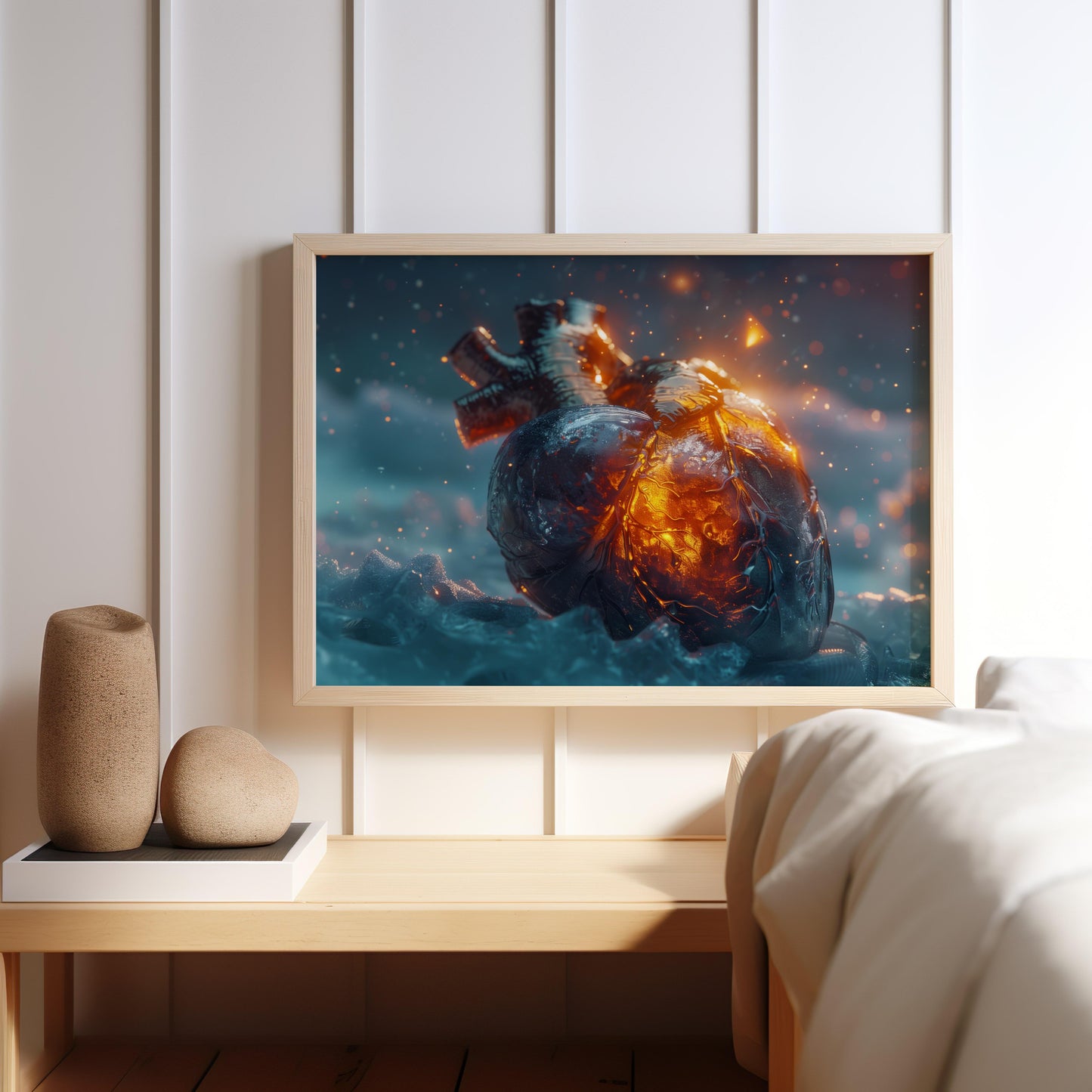 Ember of the Eternal | Metal Framed Poster